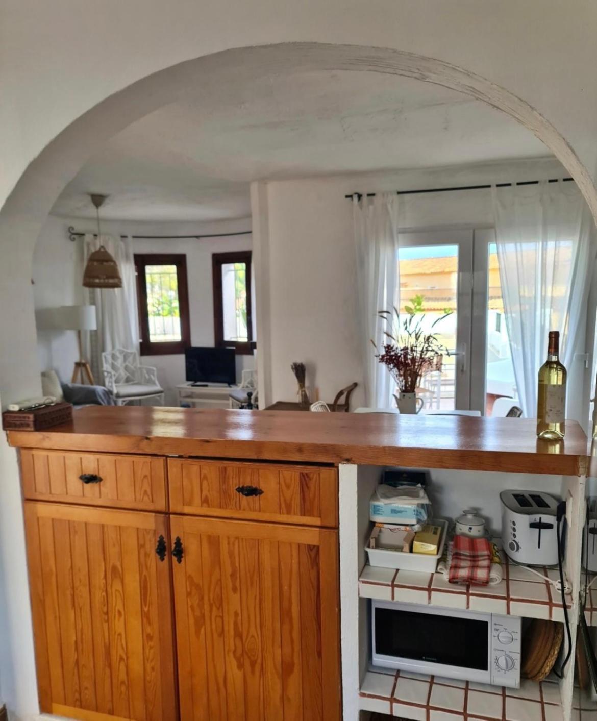 Bungalow With Seaviews In Moraira Teulada Exterior photo